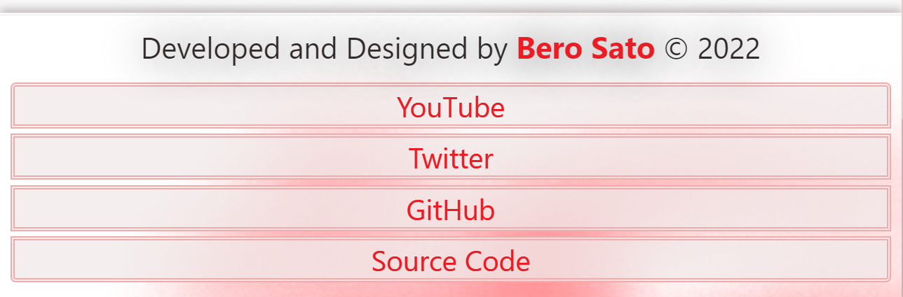 New footer